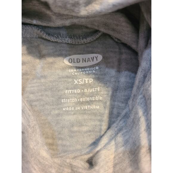 Old navy xs women's grey basic fitted turtle neck - Picture 3 of 7